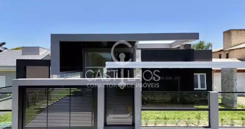 Casa em atlântida!! finamente mobiliada!! com piscina!!!