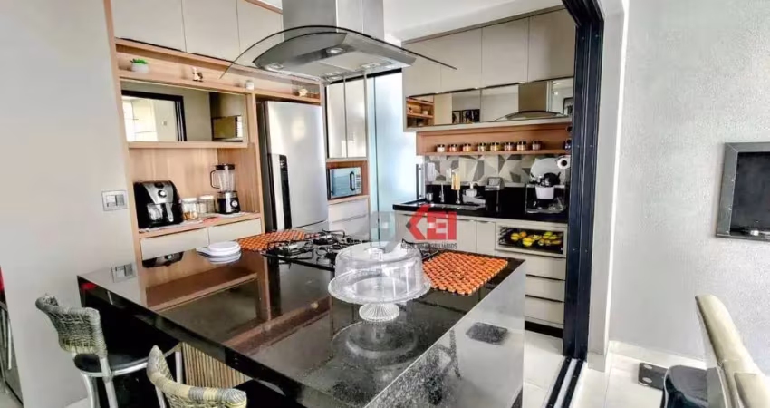 Apartamento com 2 dormitórios à venda, 84 m² - vila adyana - são josé dos campos/sp