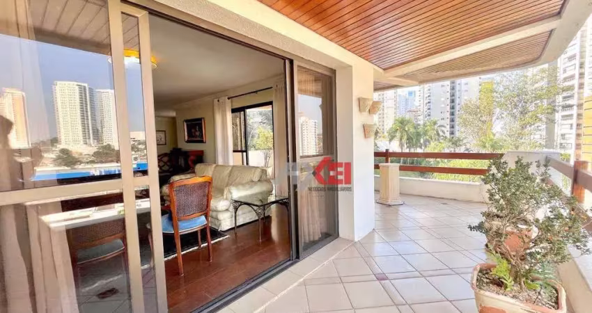 Apartamento com 4 dormitórios à venda, 440 m² - vila ema - são josé dos campos/sp
