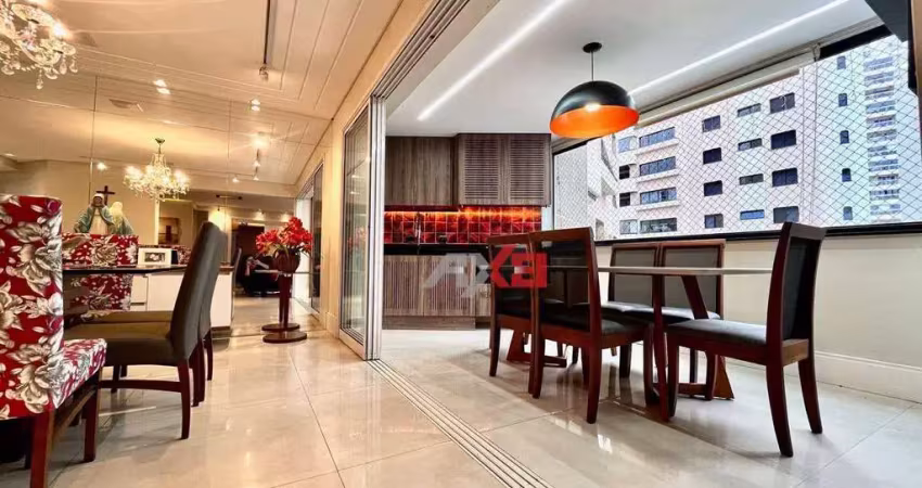 Apartamento com 3 dormitórios à venda, 240 m² - vila ema - são josé dos campos/sp