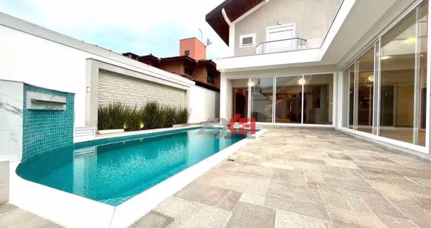 Casa com 4 dormitórios, 420 m² - venda por r$ 3.850.000,00 ou aluguel por r$ 21.640,00/mês - condomínio sunset park - são josé dos campos/sp