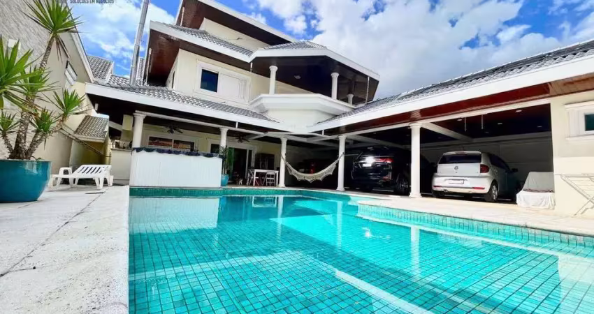 Casa com 5 dormitórios à venda, 568 m² - condomínio sunset park - são josé dos campos/sp
