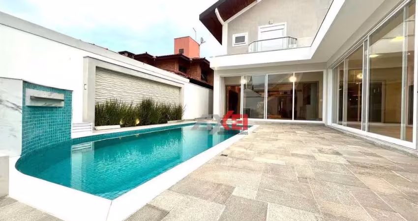 Casa com 4 dormitórios, 420 m² - venda por r$ 3.850.000,00 ou aluguel por r$ 21.640,00/mês - condomínio sunset park - são josé dos campos/sp