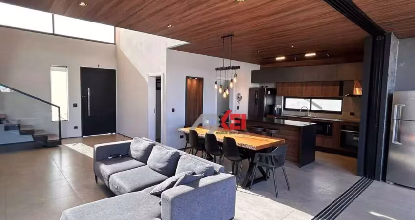 Casa com 3 dormitórios à venda, 216 m² - condomínio rudá - são josé dos campos/sp