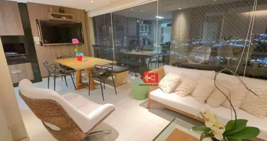 Apartamento com 3 suítes à venda, 194 m² - jardim aquarius - são josé dos campos/sp
