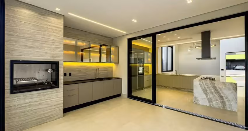 Viva o máximo do luxo, conforto e exclusividade nesta deslumbrante casa térrea
