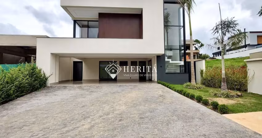Casa de luxo c/ piscina no alphaville castelo itu - 3 suítes e escritório!