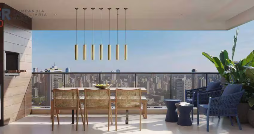 Apartamento com 3 suítes à venda, 128 m² por r$ 1.387.755,10 - setor bueno - goiânia/go