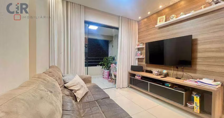 Apartamento com 2 suítes à venda, 67 m² por r$ 550.000 - setor bela vista - goiânia/go