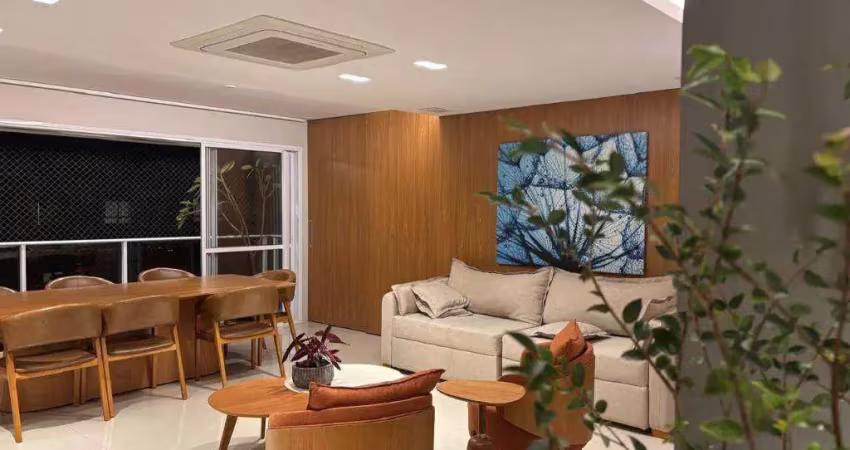 Aluguel apto mobiliado 3 suítes c/ 159 m² por r$ 16.410/mês - setor marista - goiânia/go