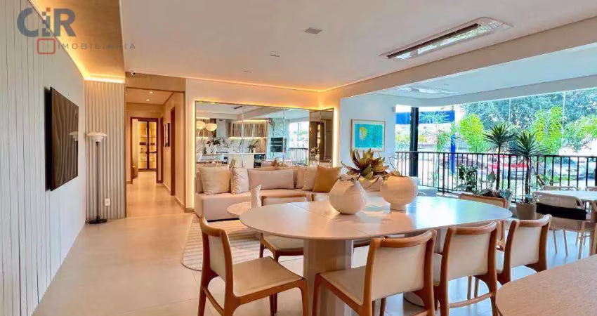 Apartamento alto padrão à venda no setor bueno – 3 suítes, 157 m², lazer no rooftop – goiânia/go