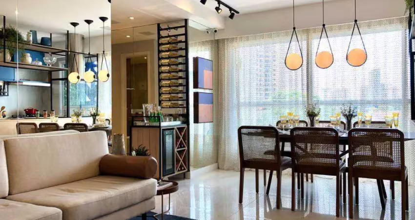 Apartamento com 3 dormitórios à venda, 80 m² por r$ 636.561,19 - setor aeroporto - goiânia/go
