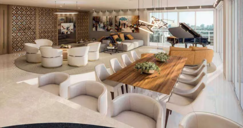 Apartamento com 4 suítes à venda, 450 m² por r$ 4.816.000 - setor oeste - goiânia/go