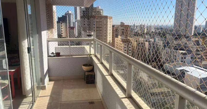 Apartamento com 3 dormitórios à venda, 78 m² por r$ 545.000,00 - setor oeste - goiânia/go