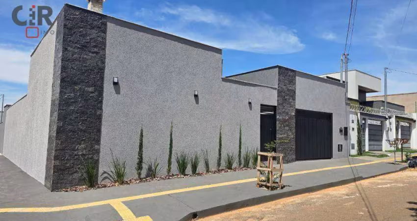 Casa com 3 dormitórios à venda, 190 m² por r$ 1.150.000,00 - setor faiçalville - goiânia/go