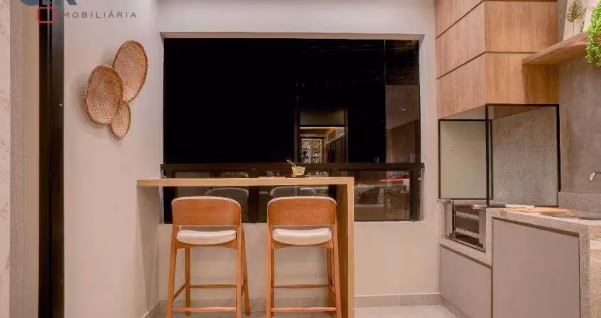 Apartamento com 2 dormitórios à venda, 55 m² por r$ 495.000,00 - vila rosa - goiânia/go