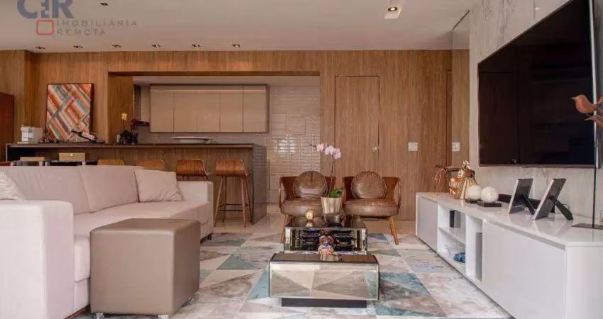 Apartamento garden com 3 suítes, 183 m² - venda por r$ 2.400.000 ou aluguel por r$ 18.872/mês - setor bueno - goiânia/go