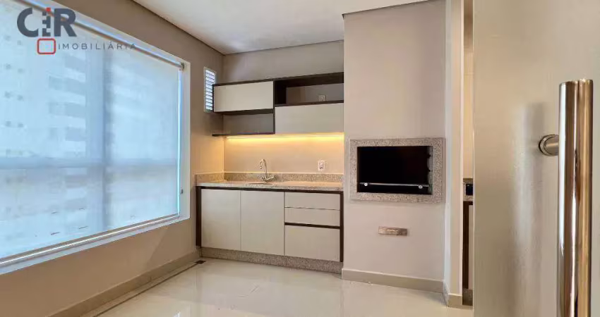 Apartamento com 3 dormitórios para alugar, 157 m² por r$ 8.860,00/mês - setor marista - goiânia/go