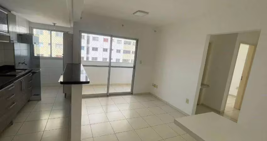 Apartamento com 2 dormitórios para alugar, 58 m² por r$ 2.138,00/mês - vila rosa - goiânia/go
