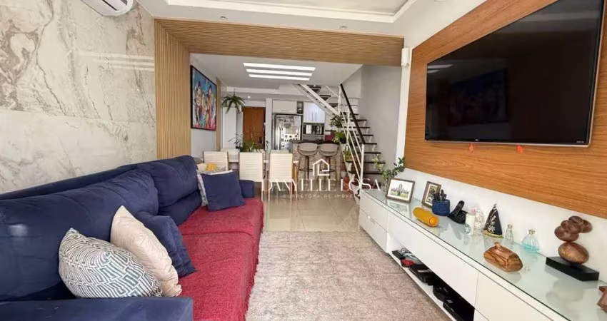 Cobertura com 4 quartos reserva do parque à venda, 231 m² por r$ 3.250.000 - cidade jardim - rio de janeiro/rj