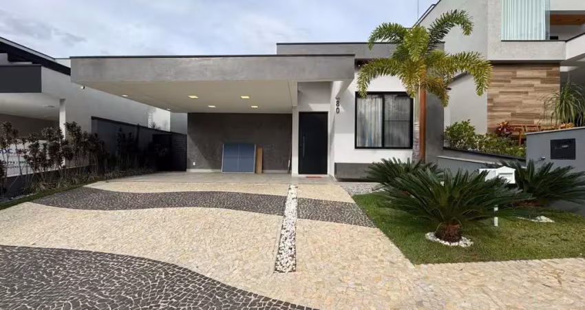 Casa térrea de luxo semi-mobiliada para locação no swiss park - campinas