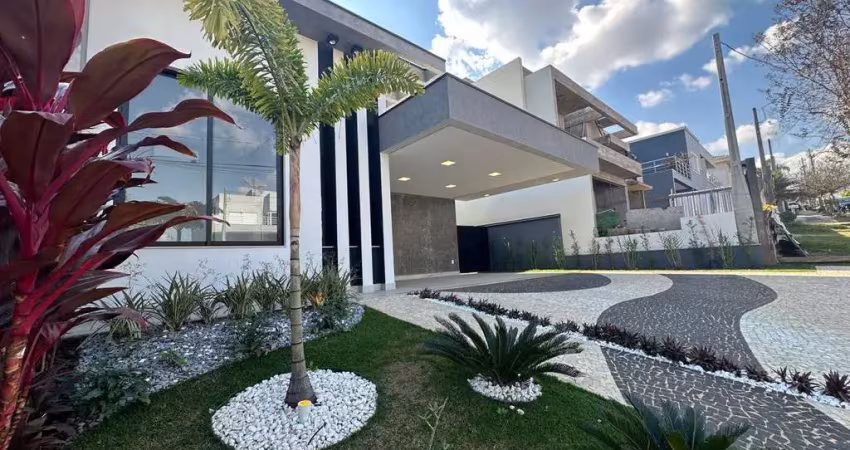 Casa térrea com piscina, no swiss park, campinas-sp