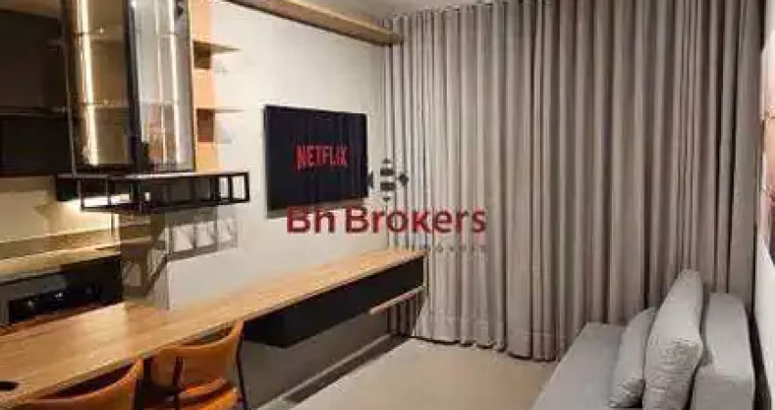 Apartamento mobiliado 1 quarto para aluguel no bairro vila da serra