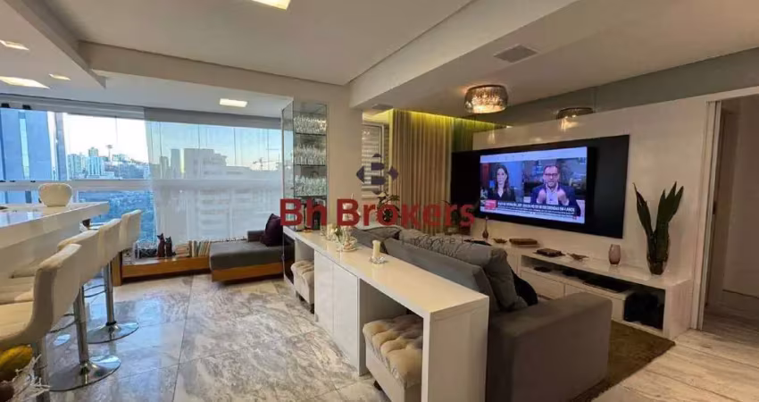 Apartamento mobiliado 2 suítes para locação no bairro vila da serra