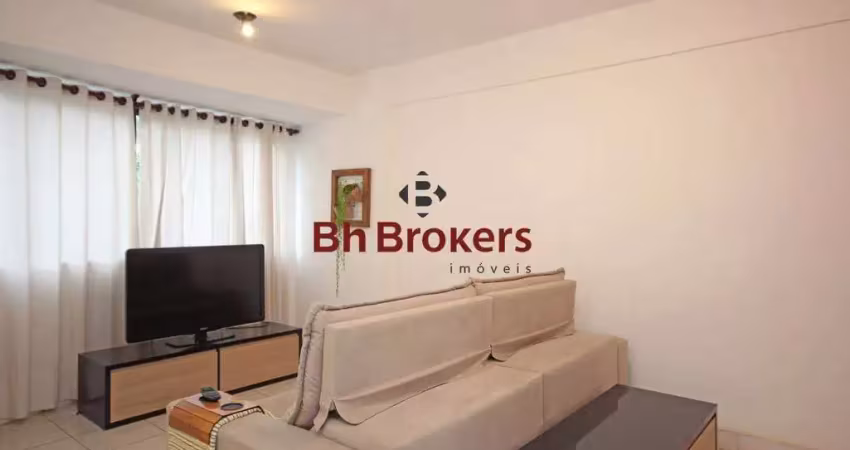 Apartamento mobiliado de 2 quartos para locação no bairro belvedere