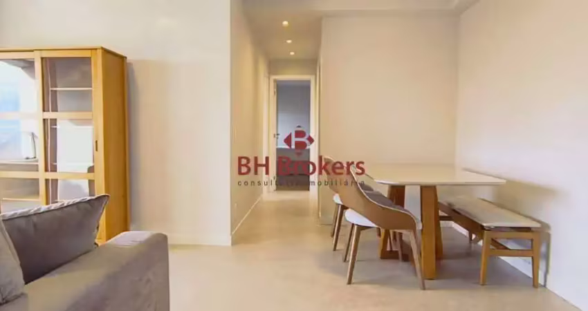 Apartamento mobiliado 2 quartos no bairro vila da serra