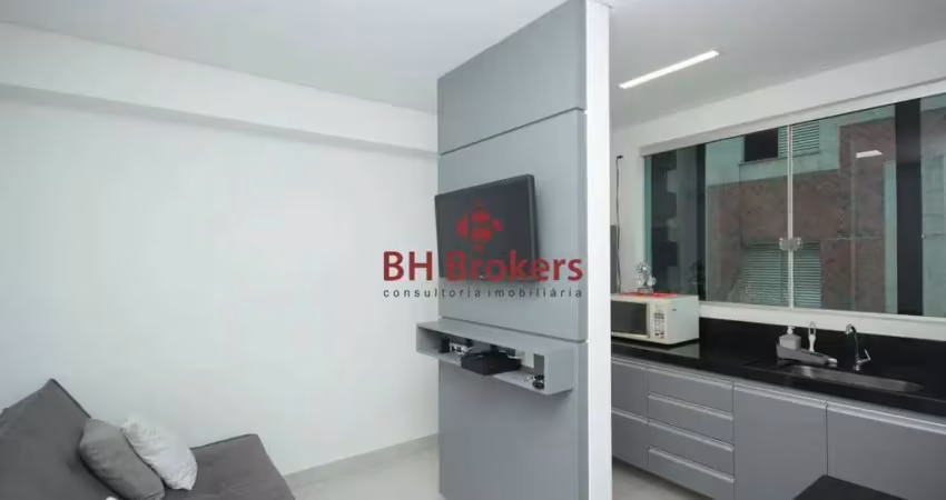 Apartamento mobiliado 1 quarto para locação no bairro savassi