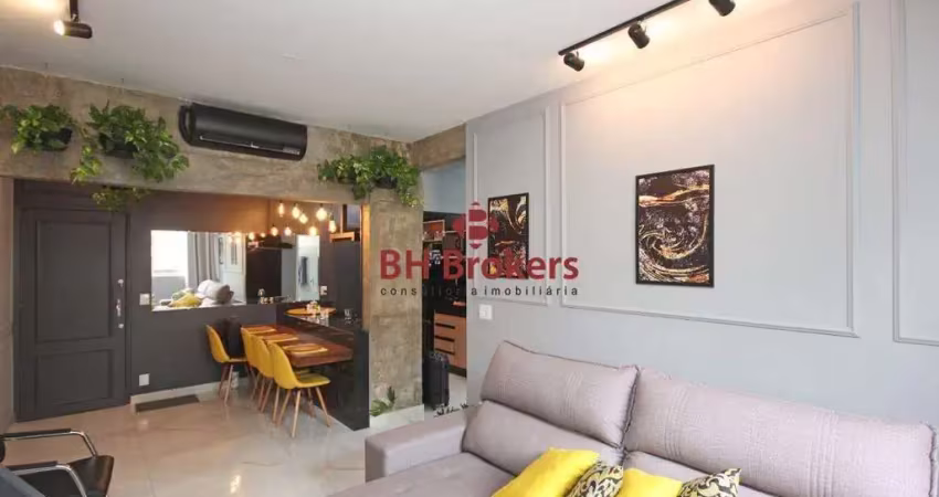 Apartamento mobiliado 2 quartos para aluguel no bairro coração de jesus!