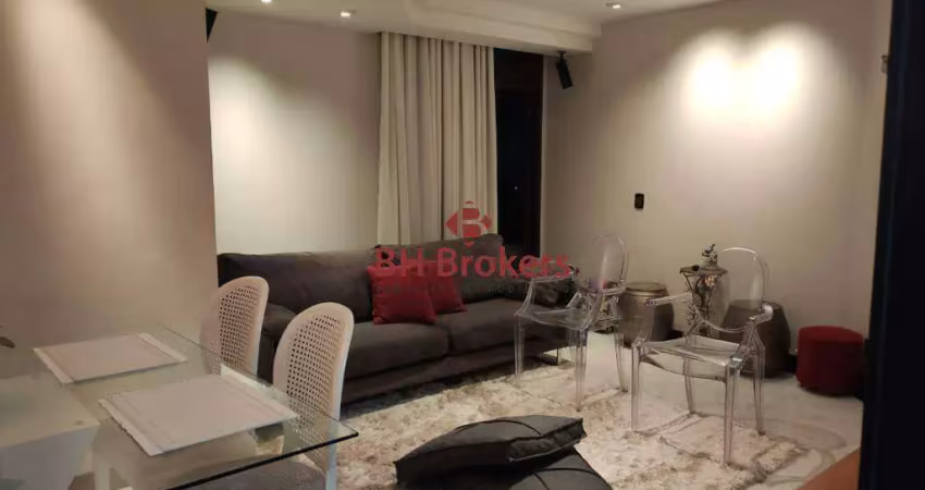 Apartamento de 3 quartos para locação mobiliado no bairro belvedere
