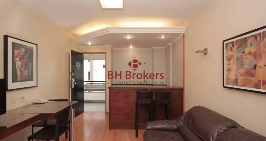 Apartamento mobiliado 1 quarto duplex no bairro savassi!