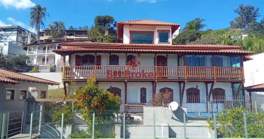 Casa de 4 quartos mobiliada para locação no bairro mangabeiras