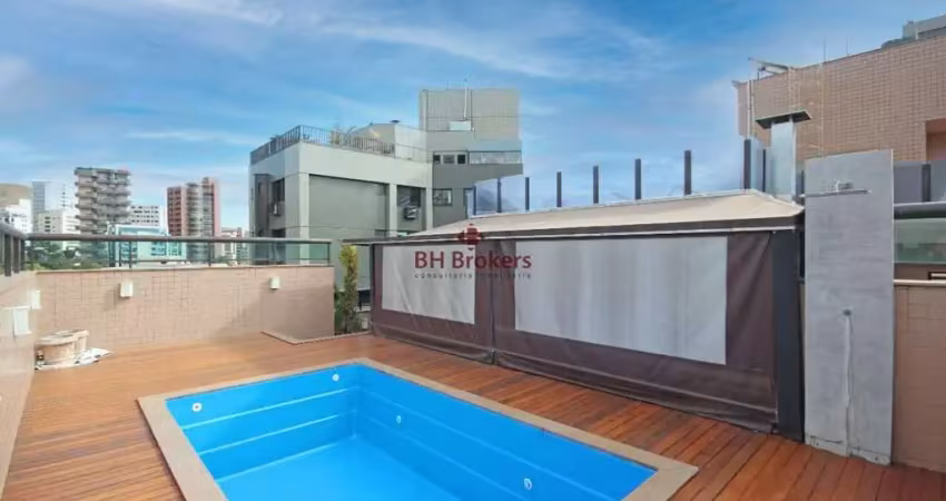 Cobertura duplex de 4 quartos para locação no bairro serrra