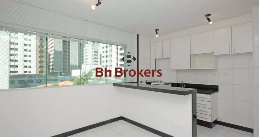 Apartamento com 1 quarto para alugar na Rua Bernardo Guimarães, 2222, Lourdes, Belo Horizonte