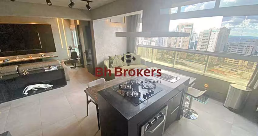Apartamento mobiliado duplex para locação no bairro vila da serra em nova lima!