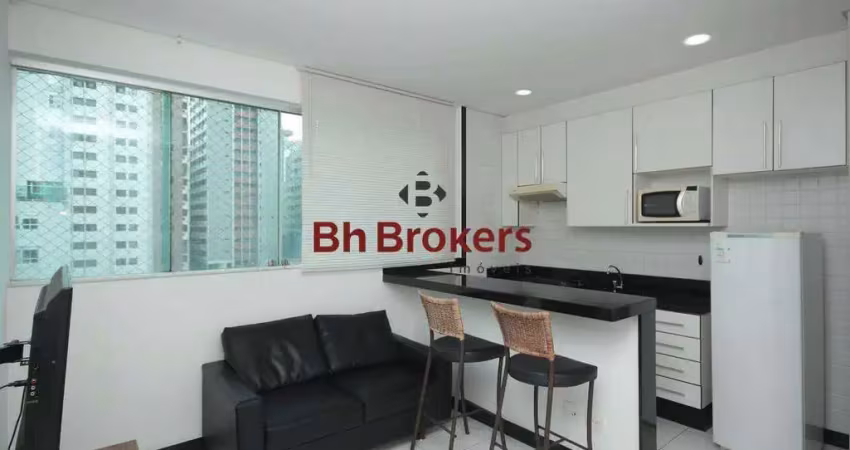 Apartamento com 1 quarto para alugar em Lourdes, Belo Horizonte 