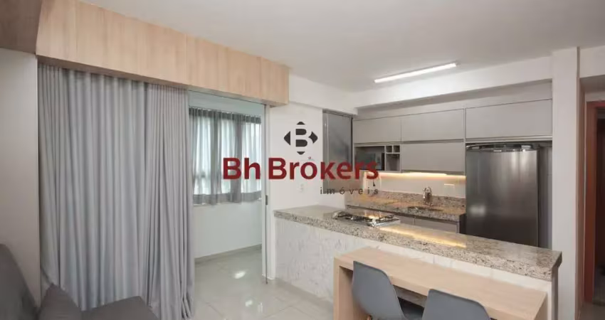 Apartamento de 1 quarto mobiliado para locação no bairro centro