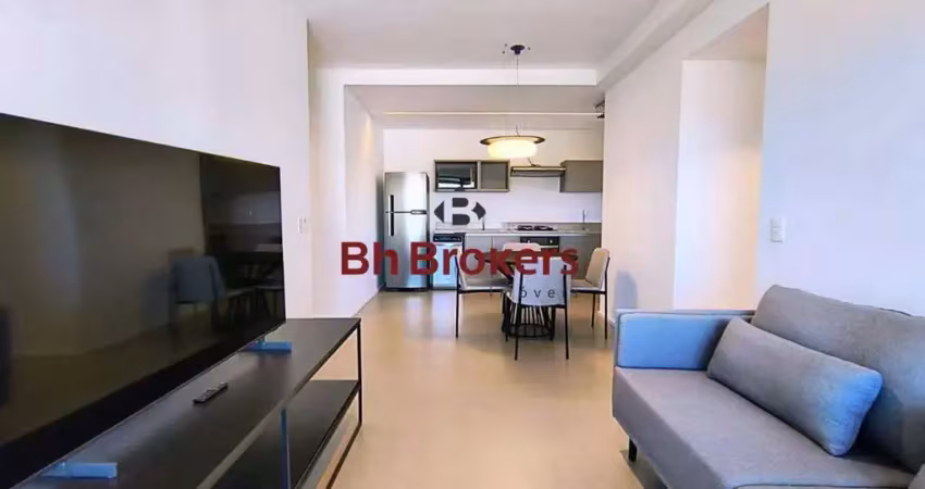 Apartamento mobiliado de 2 quartos para locação no vila da serra
