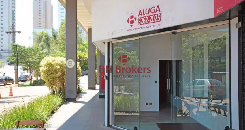 Excelente loja para locação com 110 m² no bairro vila da serra em nova lima