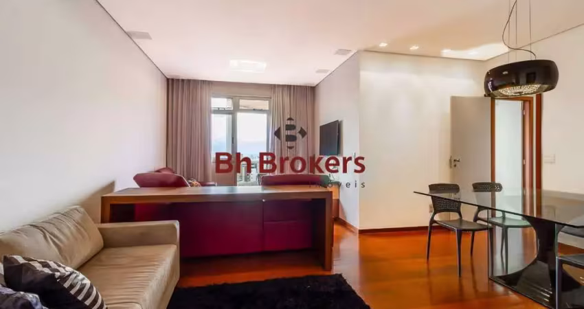 Apartamento mobiliado no anchieta, bh – 3 quartos, 2 vagas, 130m², lazer completo