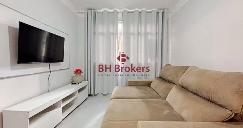 Apartamento mobiliado de 2 quartos para locação no bairro sion