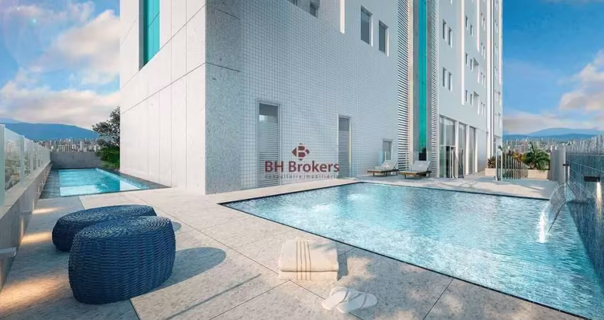Apartamento no lourdes, bh – 3 quartos, 1 suítes, 89m², lazer completo