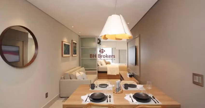 Apartamento com 1 quarto para alugar na Rua Alvarenga Peixoto, 594, Lourdes, Belo Horizonte