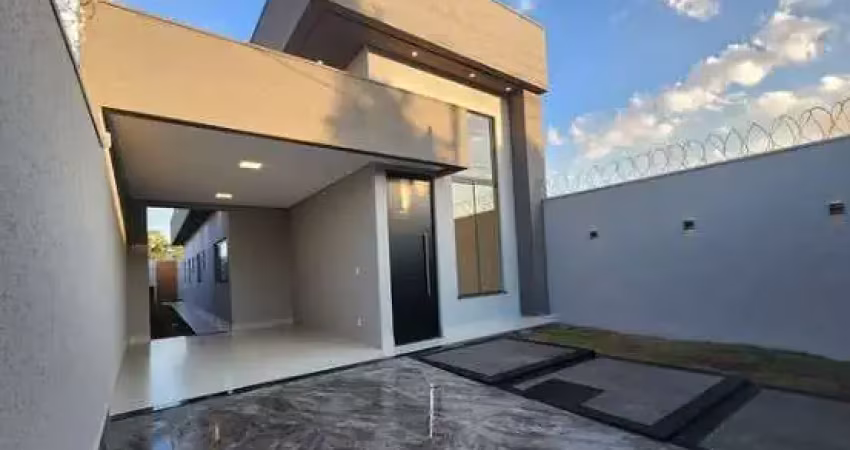 Casa alto padrão para venda em aparecida de goiânia, jardim buriti sereno, 3 dormitórios, 1 suíte, 3 banheiros, 2 vagas
