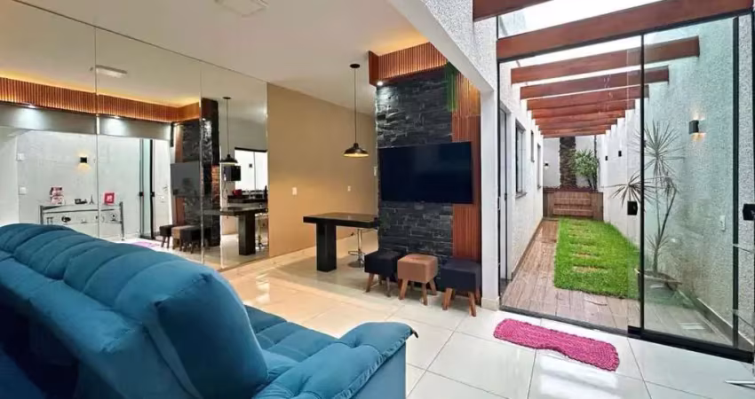 Casa para venda em goiânia, setor três marias, 2 dormitórios, 1 suíte, 2 banheiros, 2 vagas