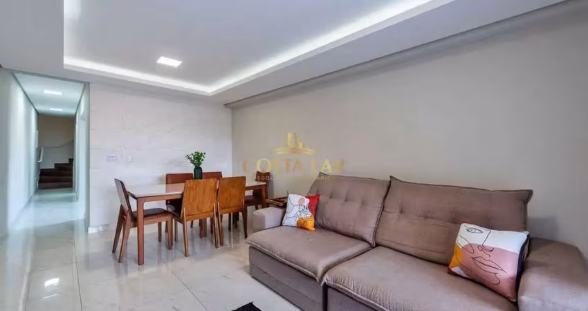 Sobrado duplex para locação na aviação - praia grande, com 3 quartos, 1 suíte!