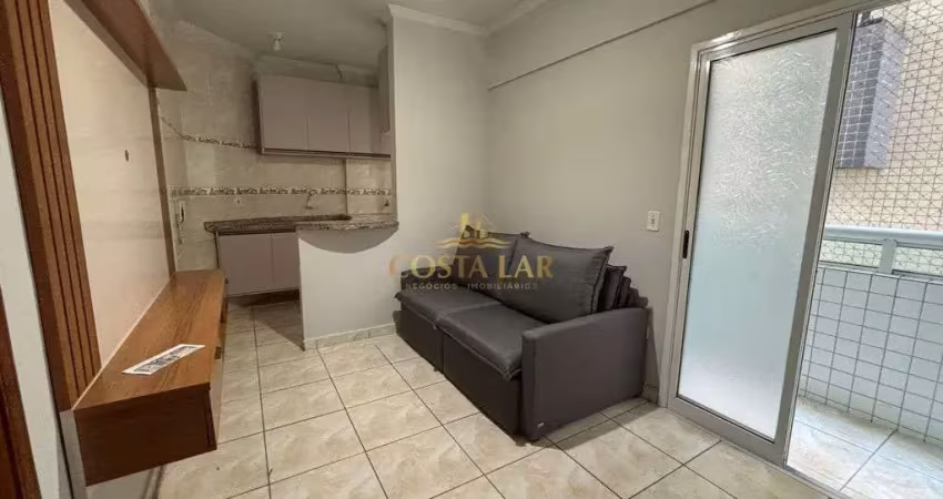 Apartamento à venda com 1 quarto e móveis planejados - boqueirão - praia grande!